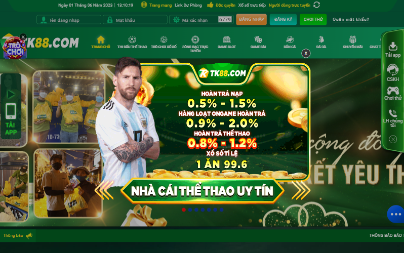 Nhà cái thể thao uy tín